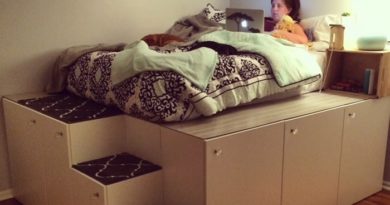 Как хакнуть ИКЕА: подиум для кровати с местом для хранения