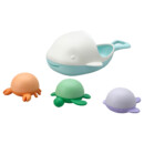 Игрушки для ванны, 4 предмета IKEA ÄNGSHUMLA 105.822.67