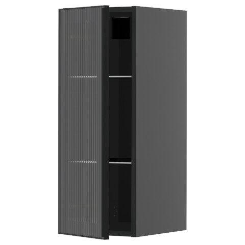 Навесной шкаф, полки, стеклянная дверца IKEA METOD МЕТОД 095.890.76